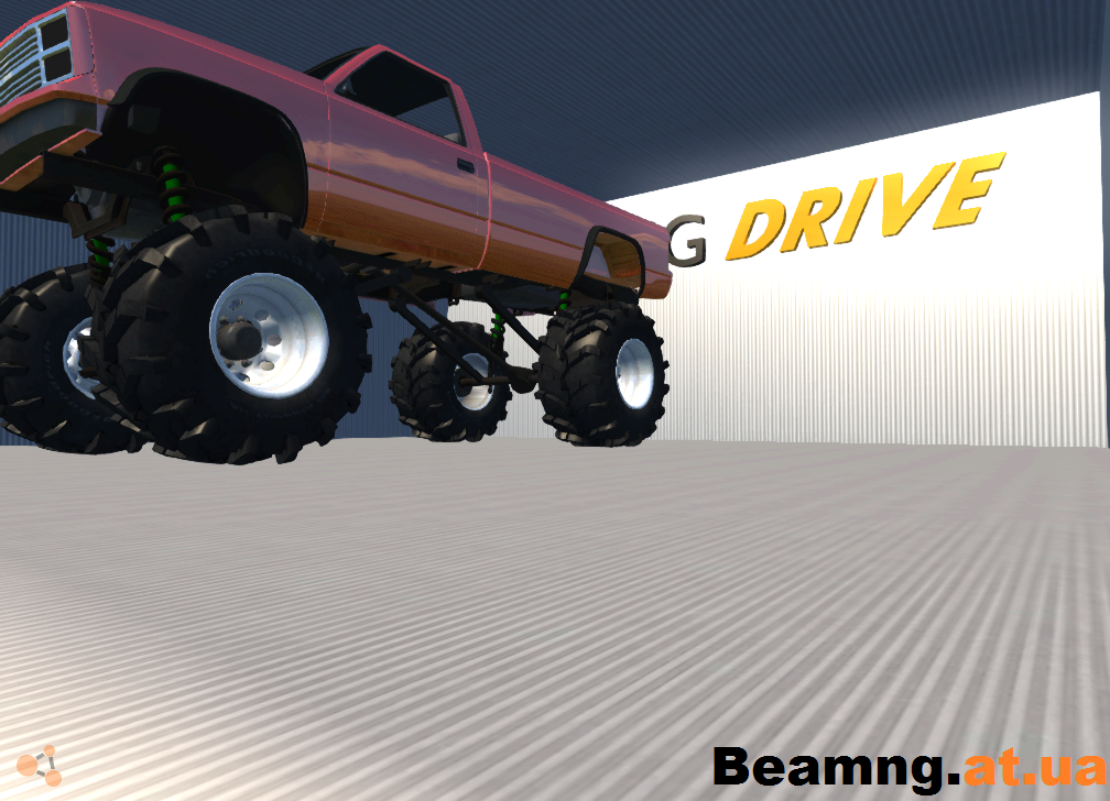 Карта для бездорожья для beamng drive