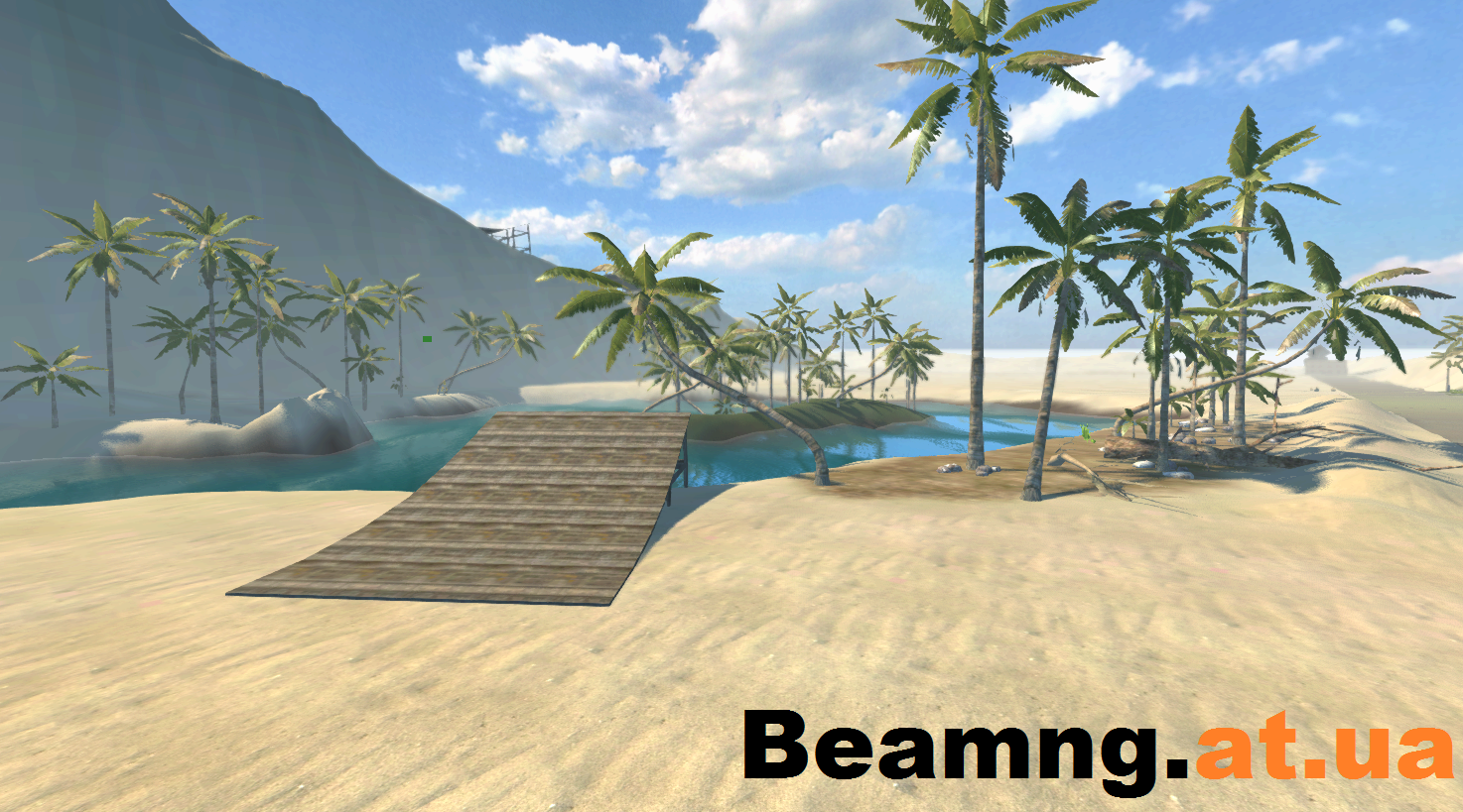 Desert карта beamng